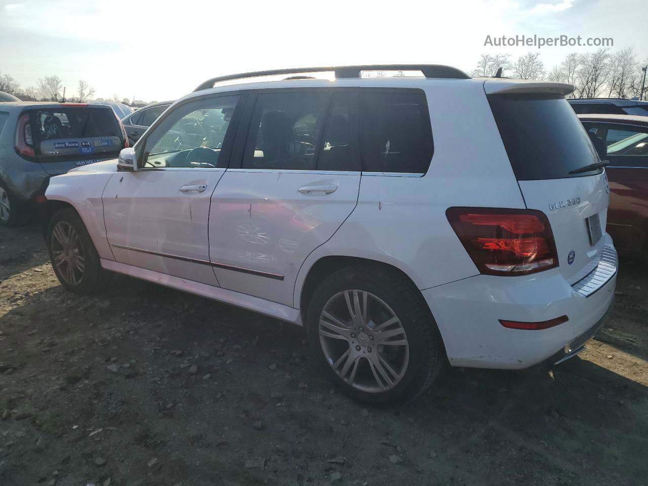 2013 Mercedes-benz Glk 350 4matic White vin: WDCGG8JB3DG053338