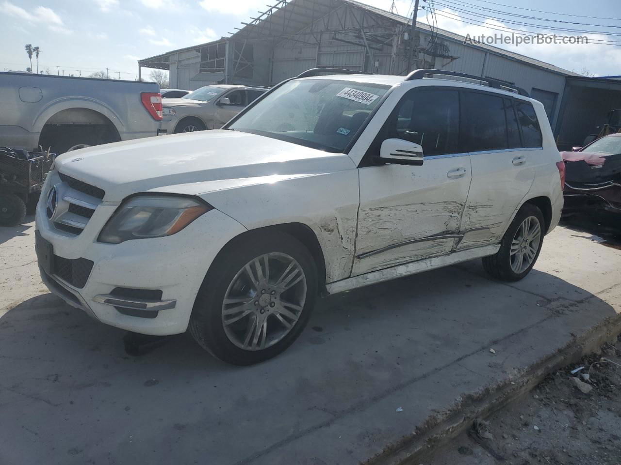 2013 Mercedes-benz Glk 350 4matic Белый vin: WDCGG8JB3DG058295