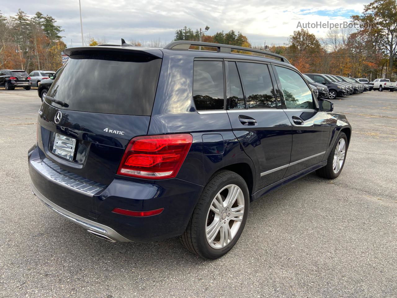 2013 Mercedes-benz Glk 350 4matic Blue vin: WDCGG8JB3DG114395