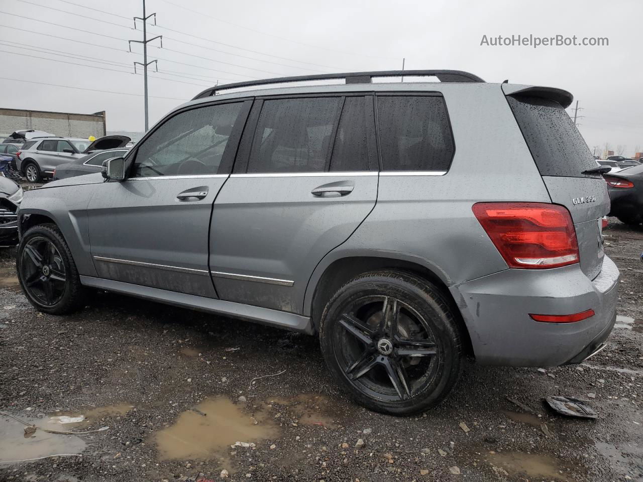 2013 Mercedes-benz Glk 350 4matic Silver vin: WDCGG8JB3DG123517