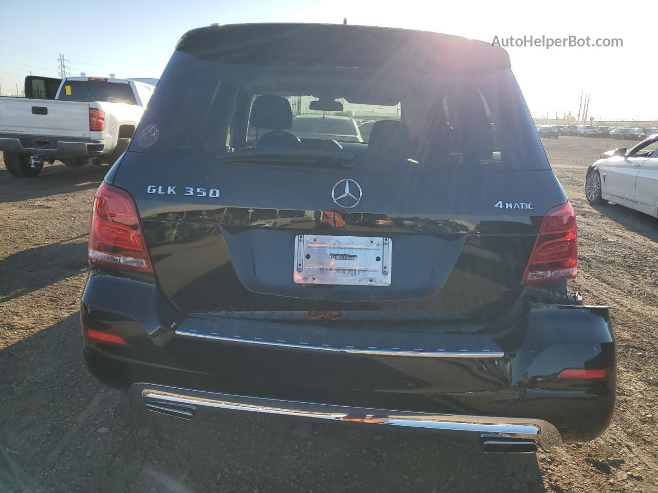 2013 Mercedes-benz Glk 350 4matic Black vin: WDCGG8JB4DF955180