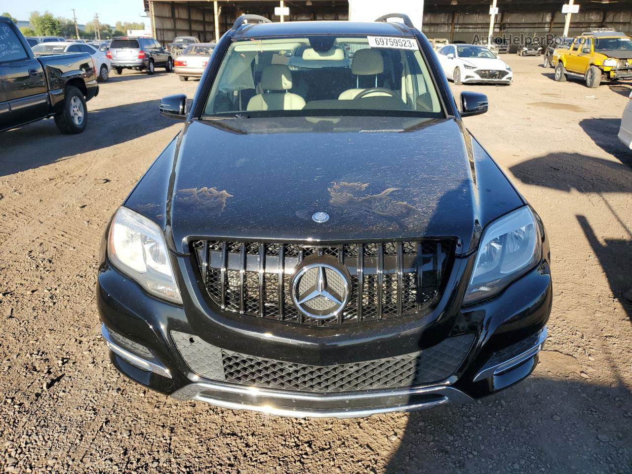 2013 Mercedes-benz Glk 350 4matic Black vin: WDCGG8JB4DF955180