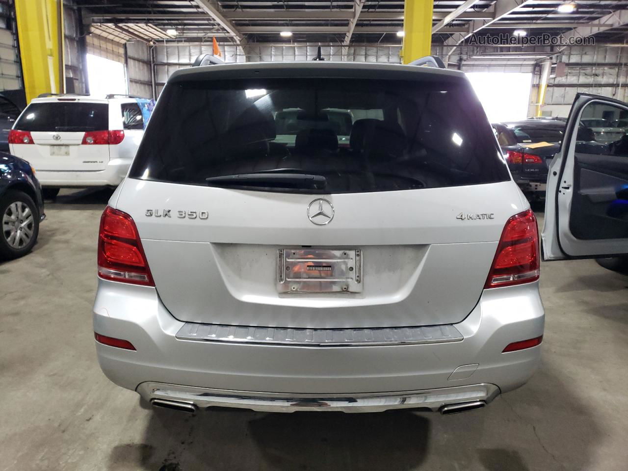 2013 Mercedes-benz Glk 350 4matic Серебряный vin: WDCGG8JB4DG081861