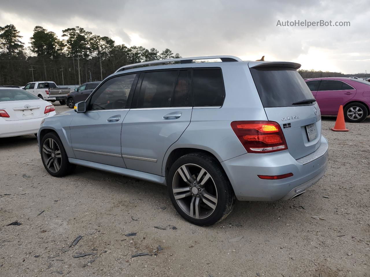 2013 Mercedes-benz Glk 350 4matic Серый vin: WDCGG8JB4DG095596