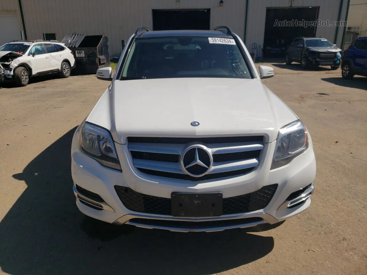 2013 Mercedes-benz Glk 350 4matic Белый vin: WDCGG8JB4DG106225