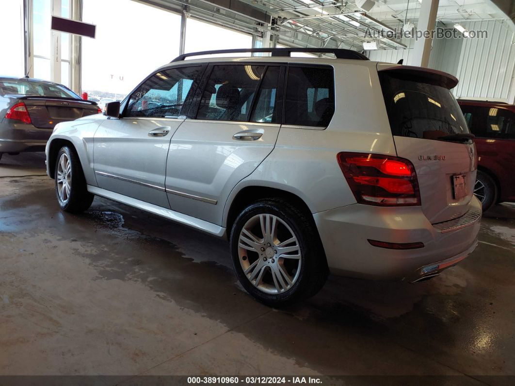 2013 Mercedes-benz Glk 350 4matic Silver vin: WDCGG8JB4DG125812