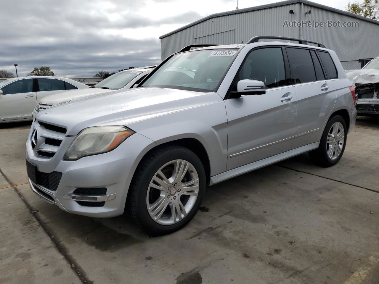 2013 Mercedes-benz Glk 350 4matic Серебряный vin: WDCGG8JB4DG127494