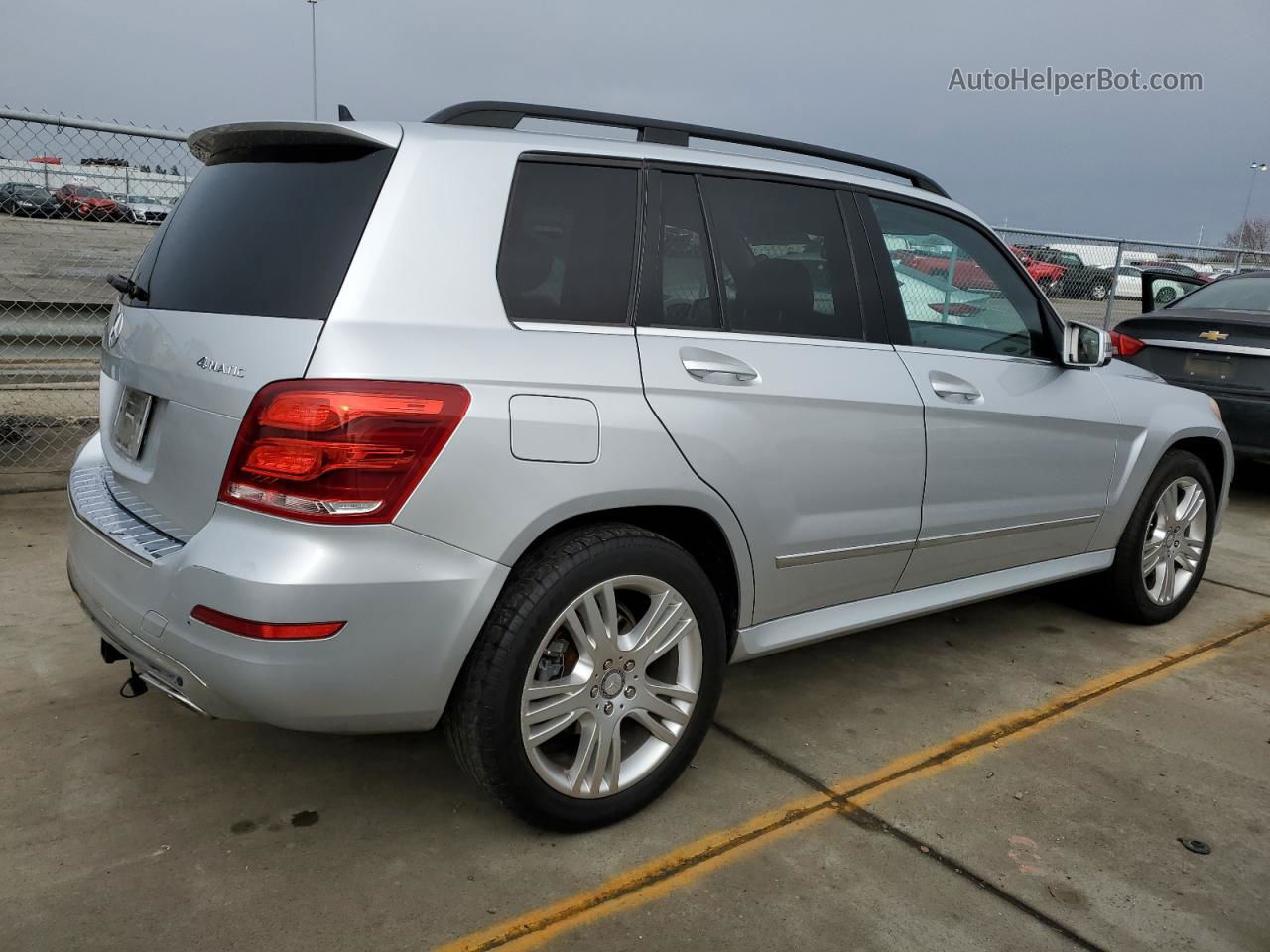 2013 Mercedes-benz Glk 350 4matic Silver vin: WDCGG8JB4DG127494