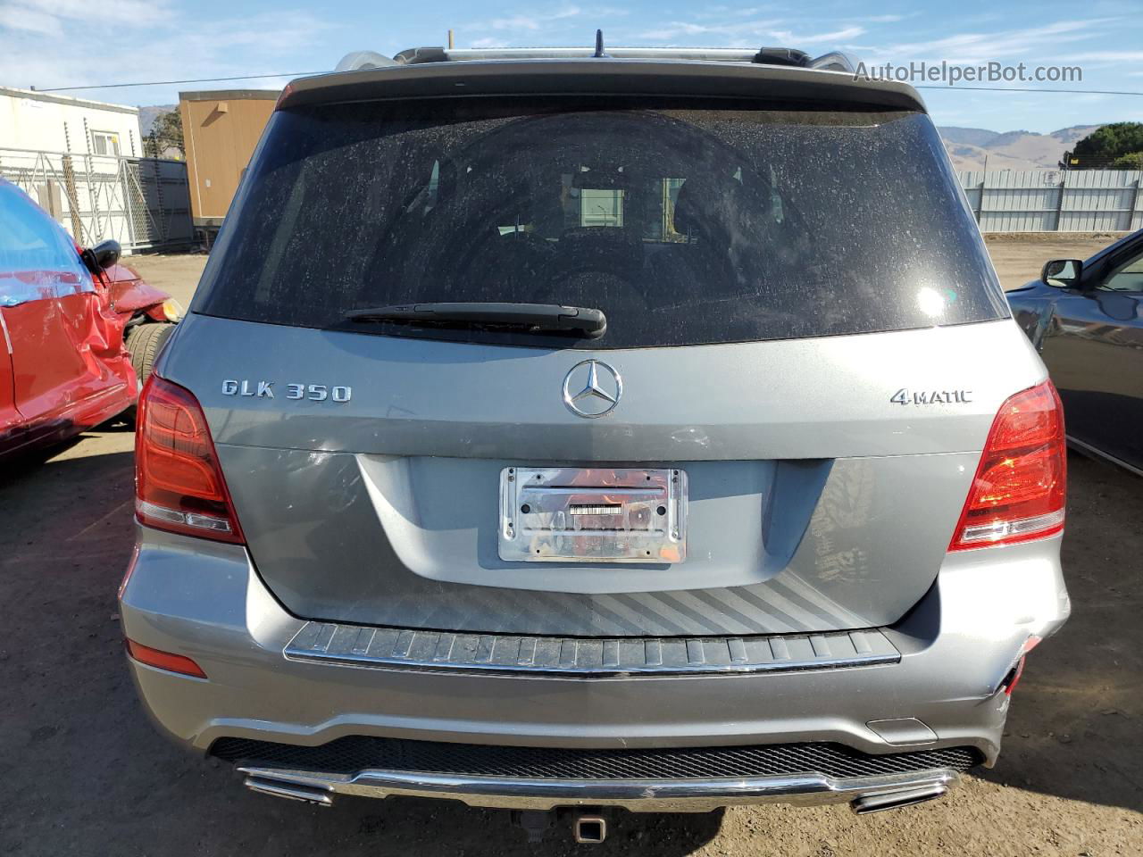 2013 Mercedes-benz Glk 350 4matic Silver vin: WDCGG8JB5DF943653