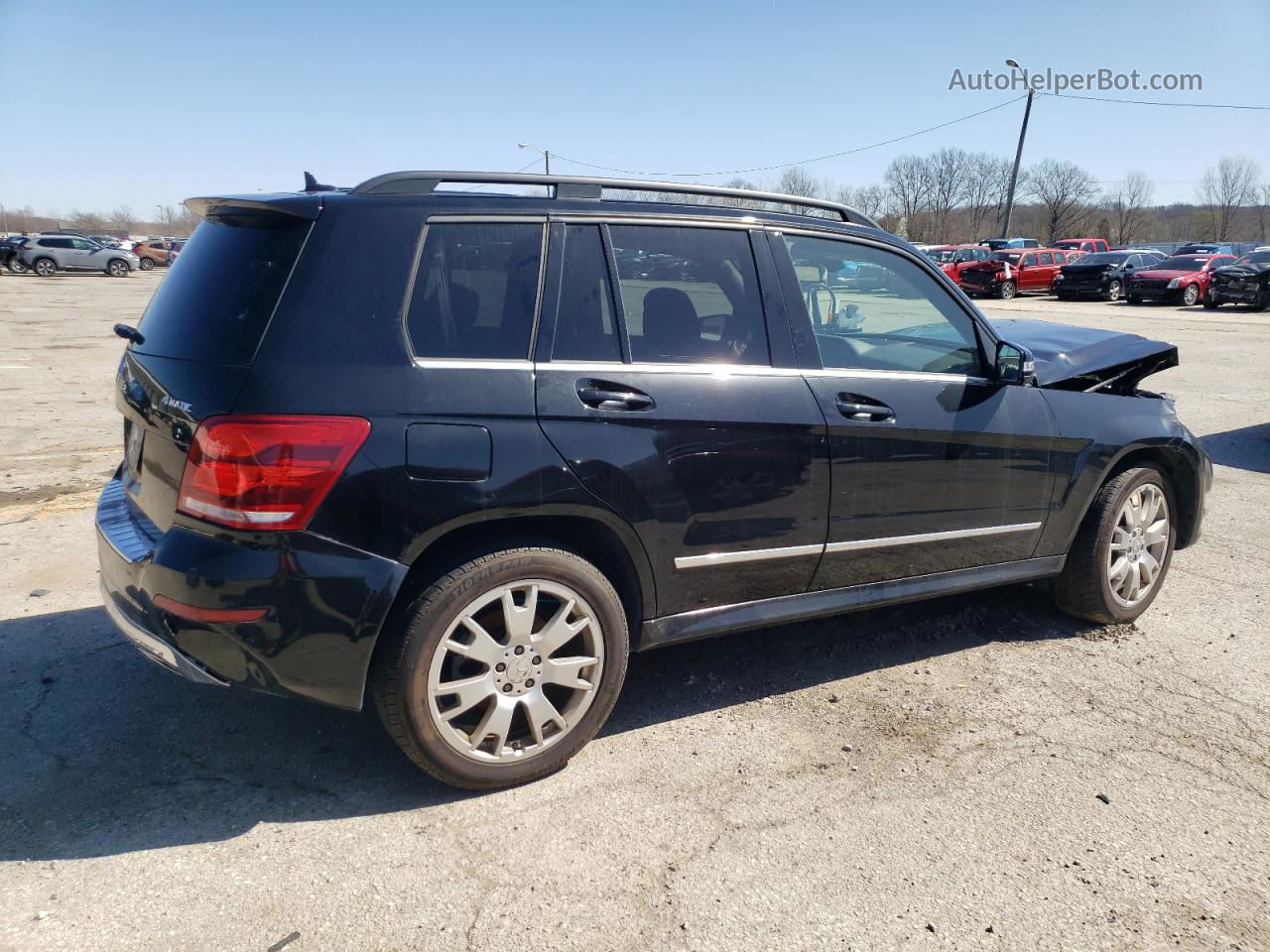 2013 Mercedes-benz Glk 350 4matic Black vin: WDCGG8JB5DF979102