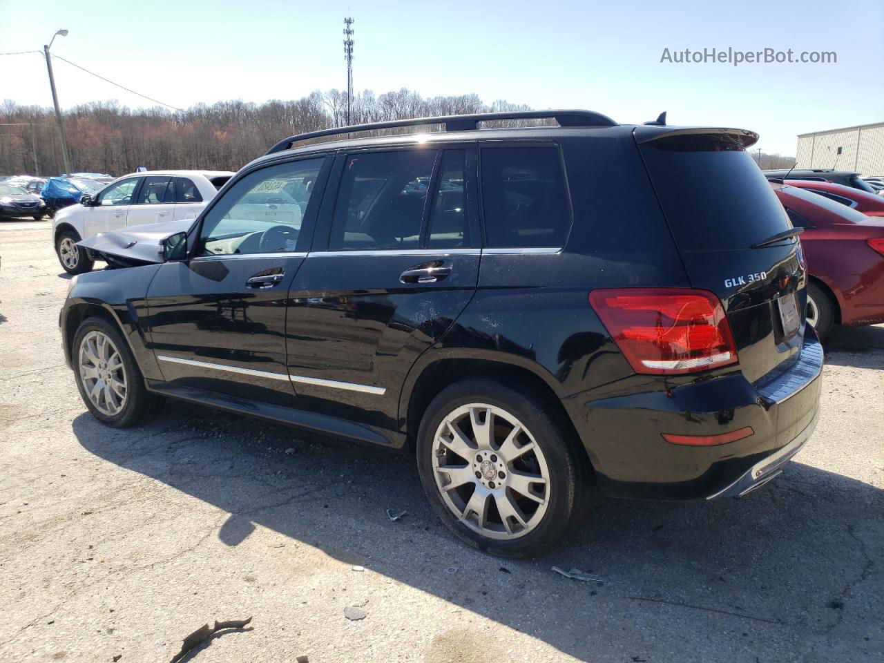 2013 Mercedes-benz Glk 350 4matic Black vin: WDCGG8JB5DF979102