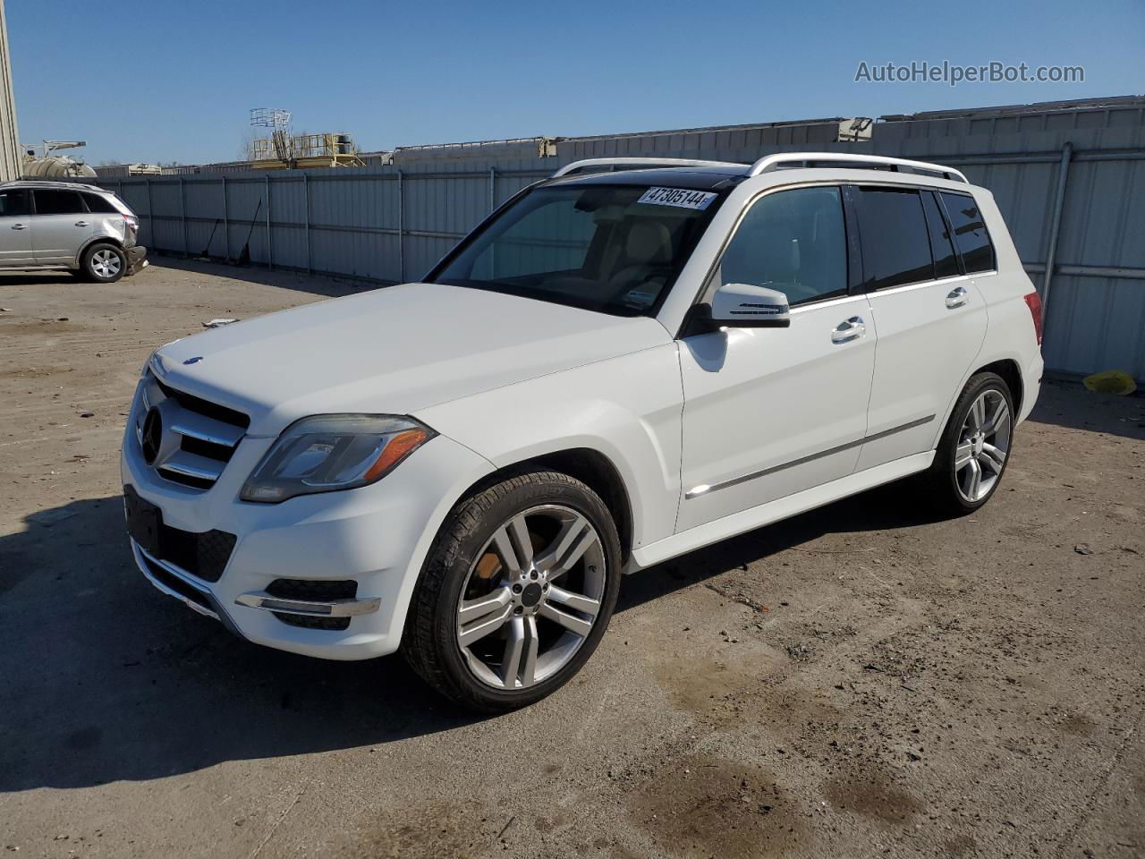 2013 Mercedes-benz Glk 350 4matic White vin: WDCGG8JB5DF982887