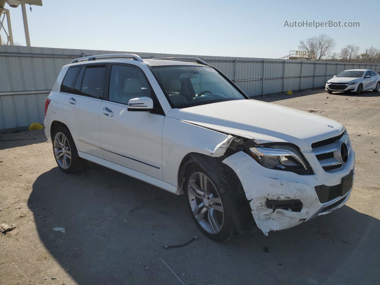 2013 Mercedes-benz Glk 350 4matic White vin: WDCGG8JB5DF982887