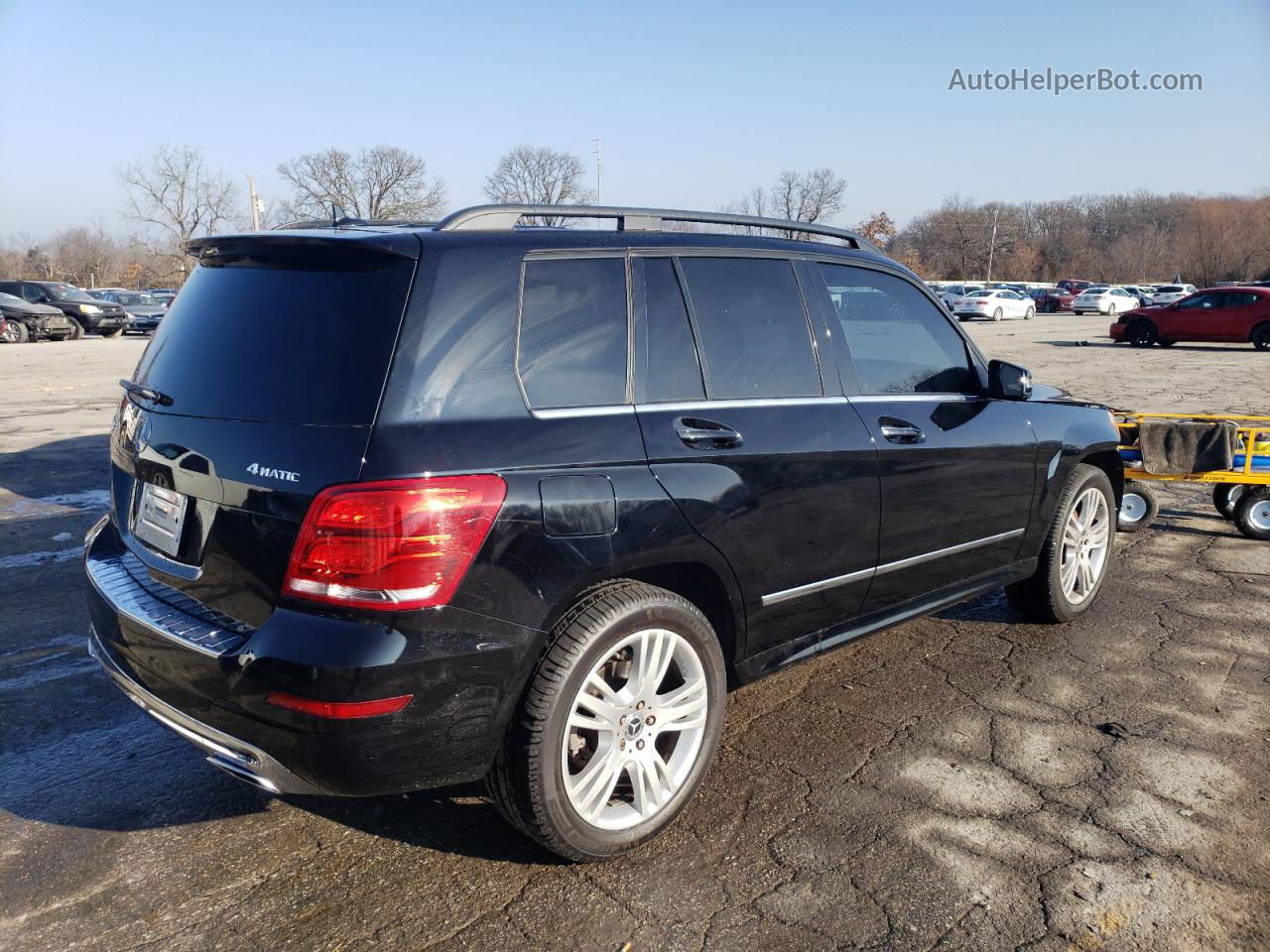 2013 Mercedes-benz Glk 350 4matic Black vin: WDCGG8JB5DG032667