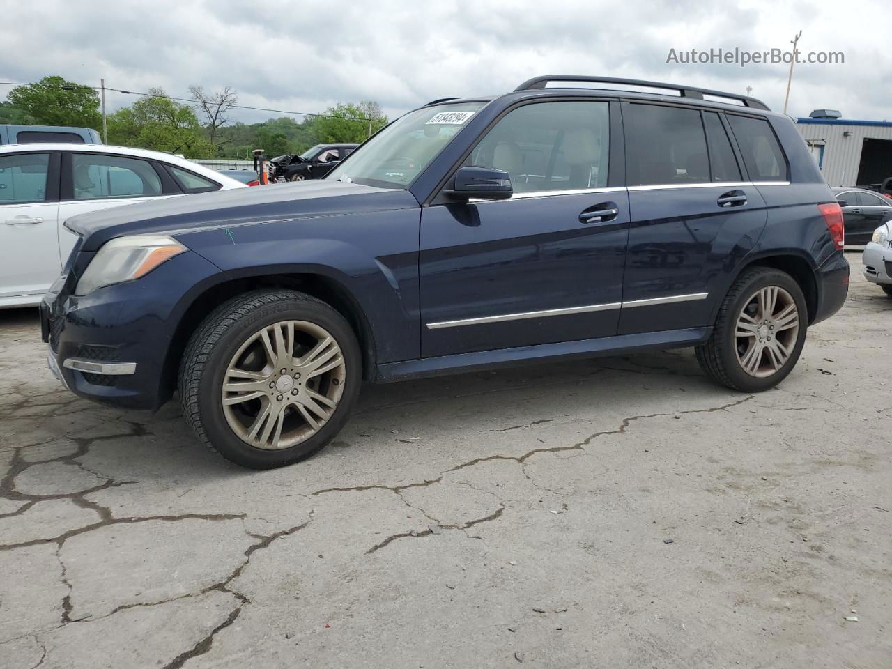 2013 Mercedes-benz Glk 350 4matic Синий vin: WDCGG8JB5DG056726