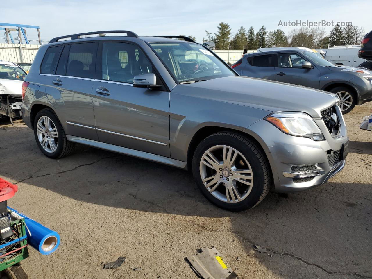 2013 Mercedes-benz Glk 350 4matic Silver vin: WDCGG8JB5DG057701