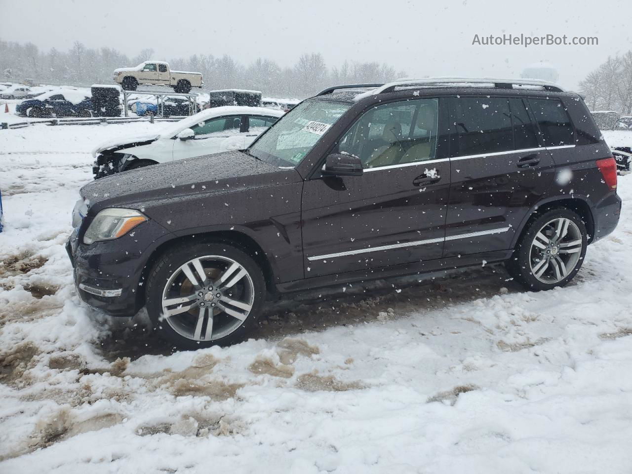 2013 Mercedes-benz Glk 350 4matic Brown vin: WDCGG8JB5DG104824