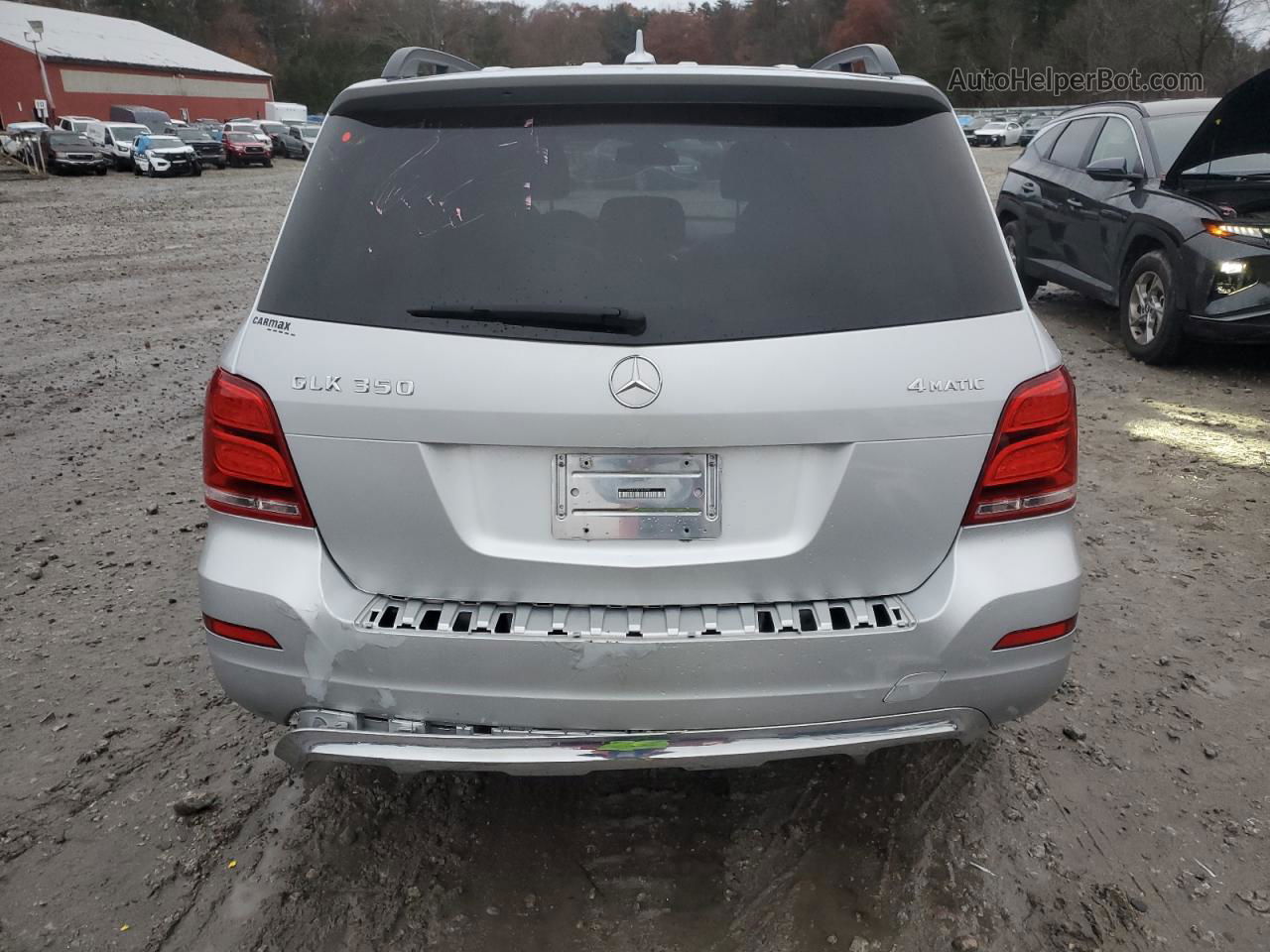 2013 Mercedes-benz Glk 350 4matic Серебряный vin: WDCGG8JB5DG106797