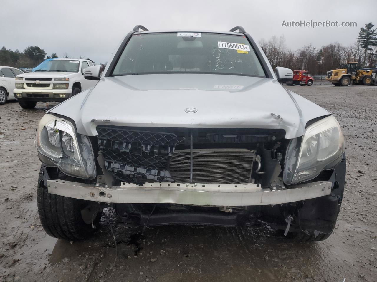 2013 Mercedes-benz Glk 350 4matic Silver vin: WDCGG8JB5DG106797