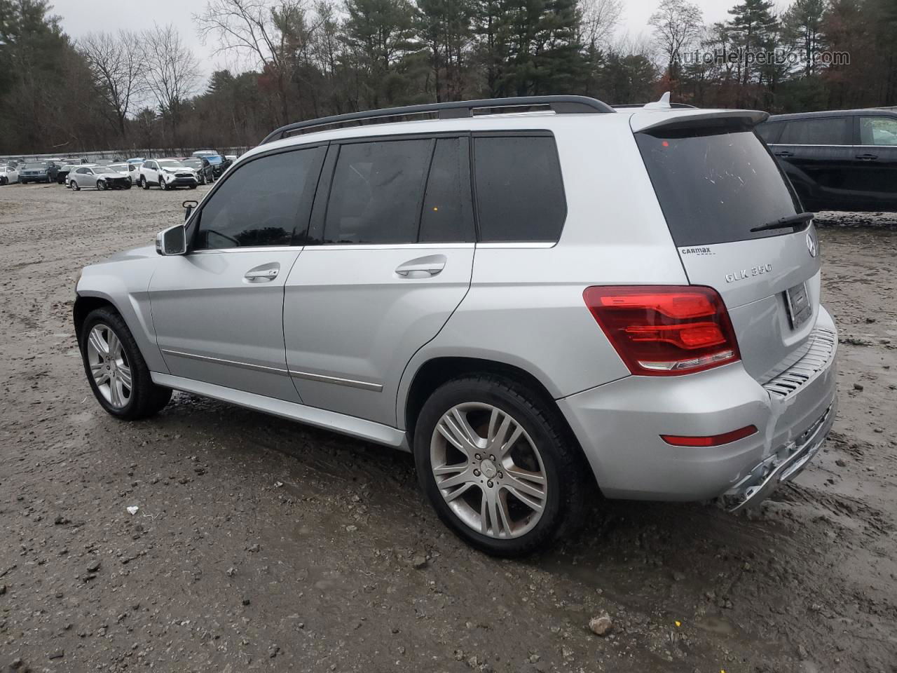 2013 Mercedes-benz Glk 350 4matic Silver vin: WDCGG8JB5DG106797