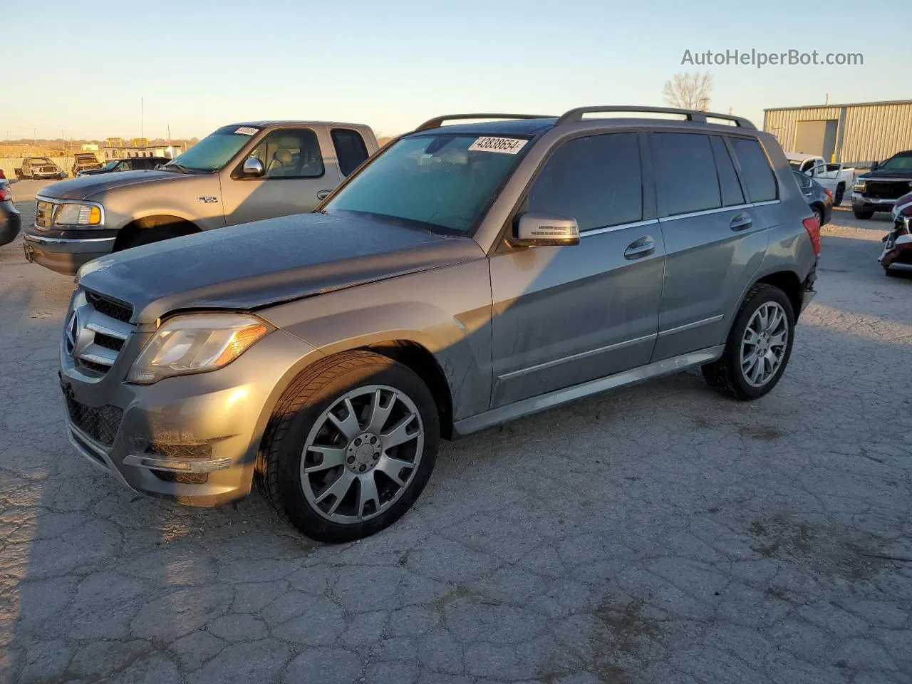 2013 Mercedes-benz Glk 350 4matic Silver vin: WDCGG8JB6DF973664