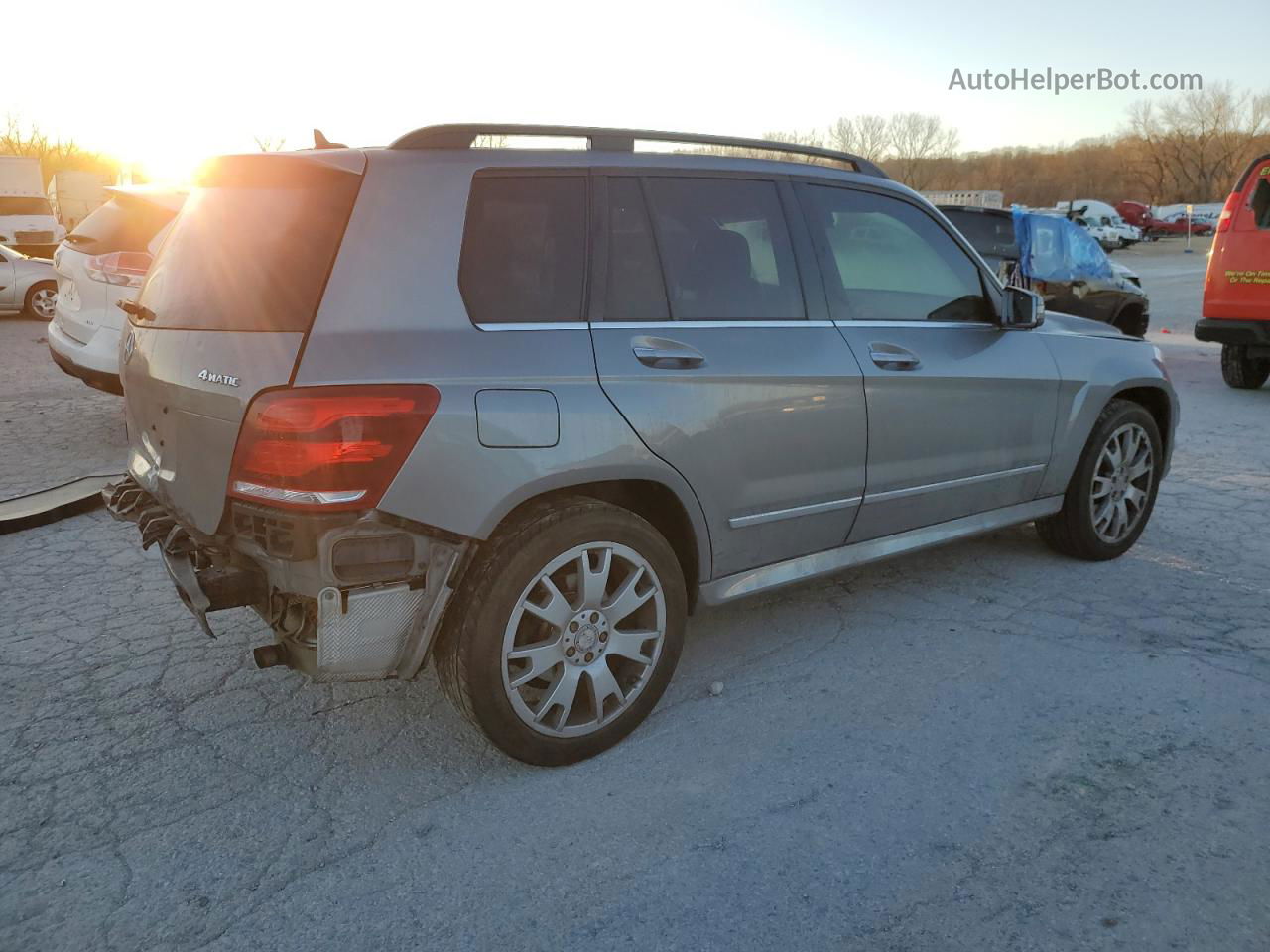 2013 Mercedes-benz Glk 350 4matic Silver vin: WDCGG8JB6DF973664