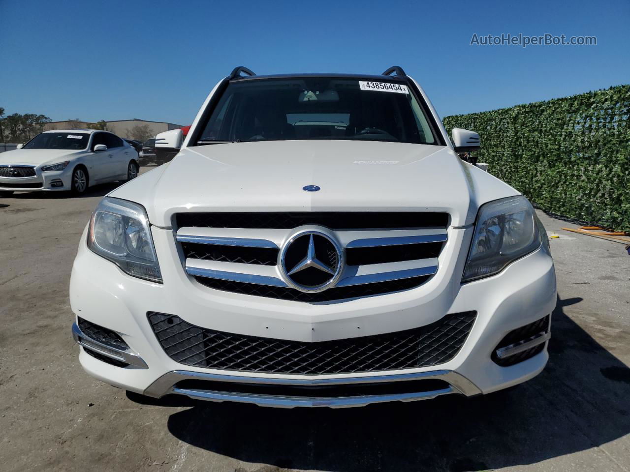 2013 Mercedes-benz Glk 350 4matic White vin: WDCGG8JB6DG064060