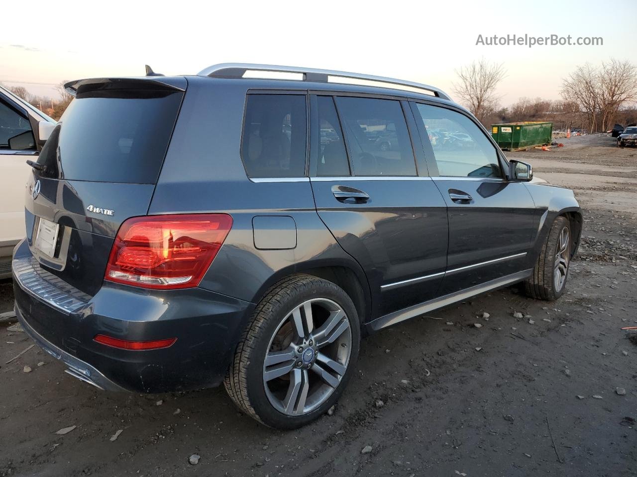 2013 Mercedes-benz Glk 350 4matic Gray vin: WDCGG8JB6DG081795