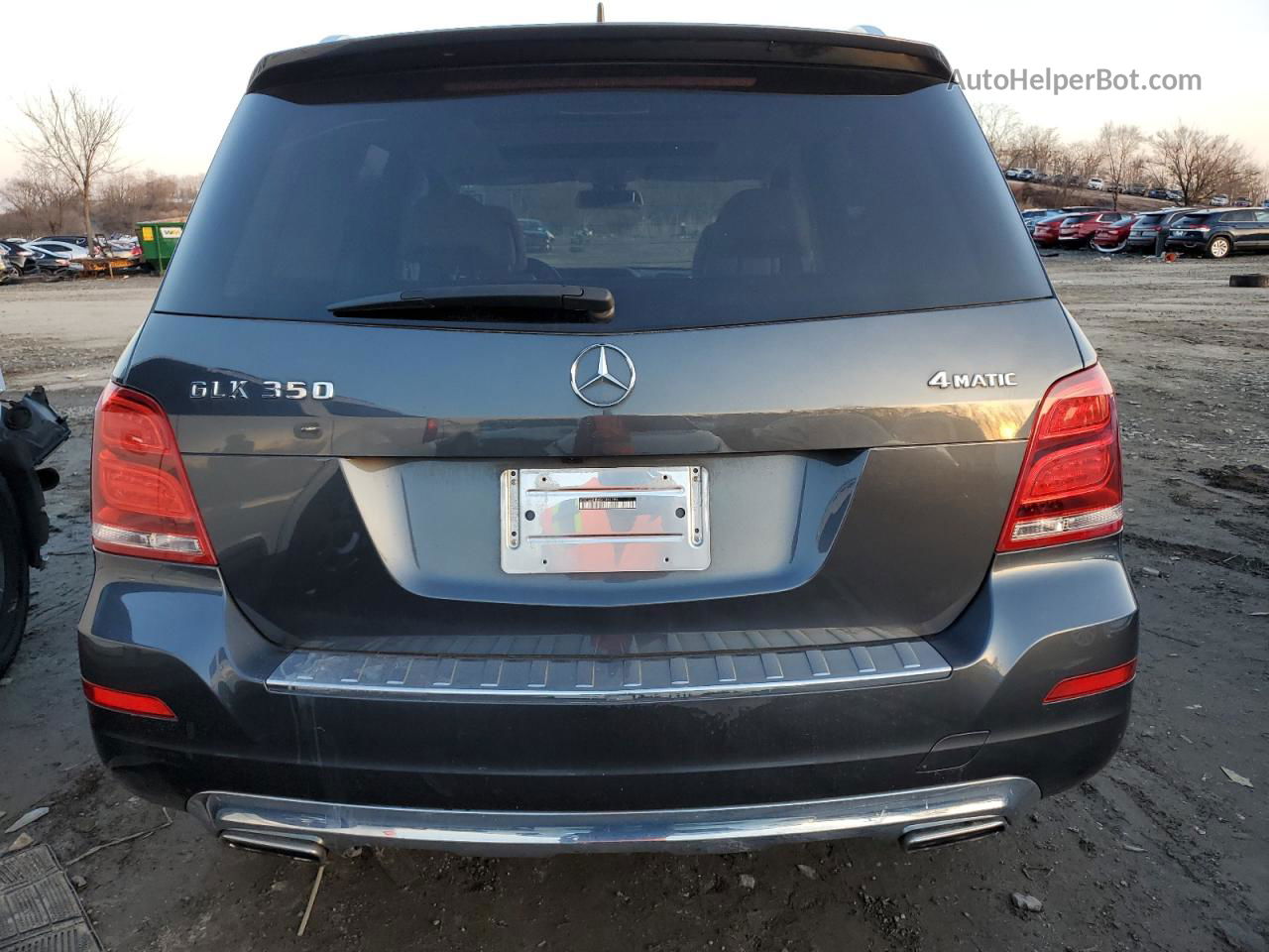 2013 Mercedes-benz Glk 350 4matic Gray vin: WDCGG8JB6DG081795