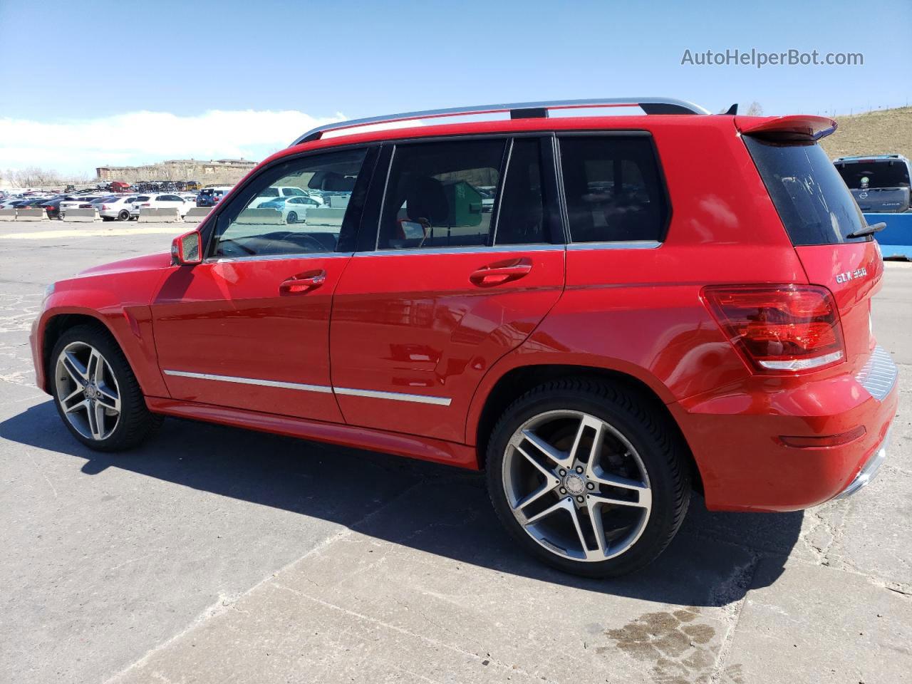 2013 Mercedes-benz Glk 350 4matic Red vin: WDCGG8JB6DG091937