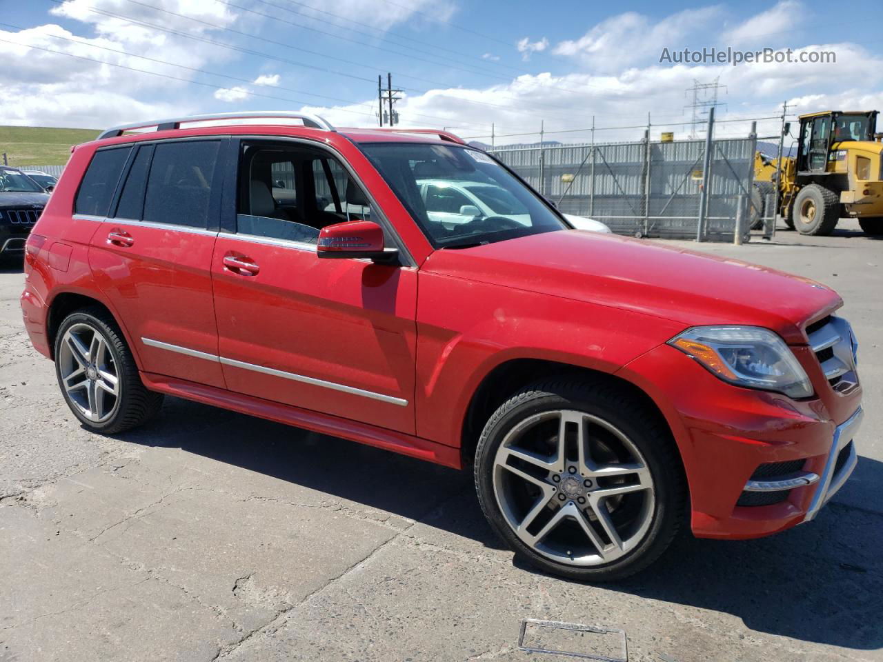 2013 Mercedes-benz Glk 350 4matic Красный vin: WDCGG8JB6DG091937