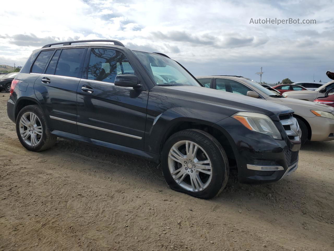 2013 Mercedes-benz Glk 350 4matic Black vin: WDCGG8JB7DF974466