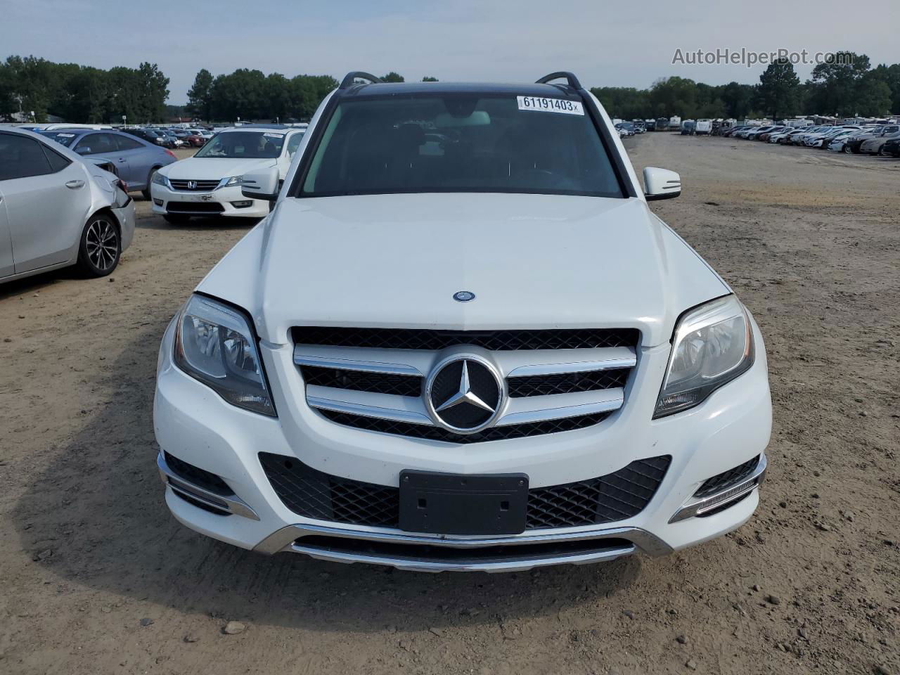 2013 Mercedes-benz Glk 350 4matic White vin: WDCGG8JB7DG121107