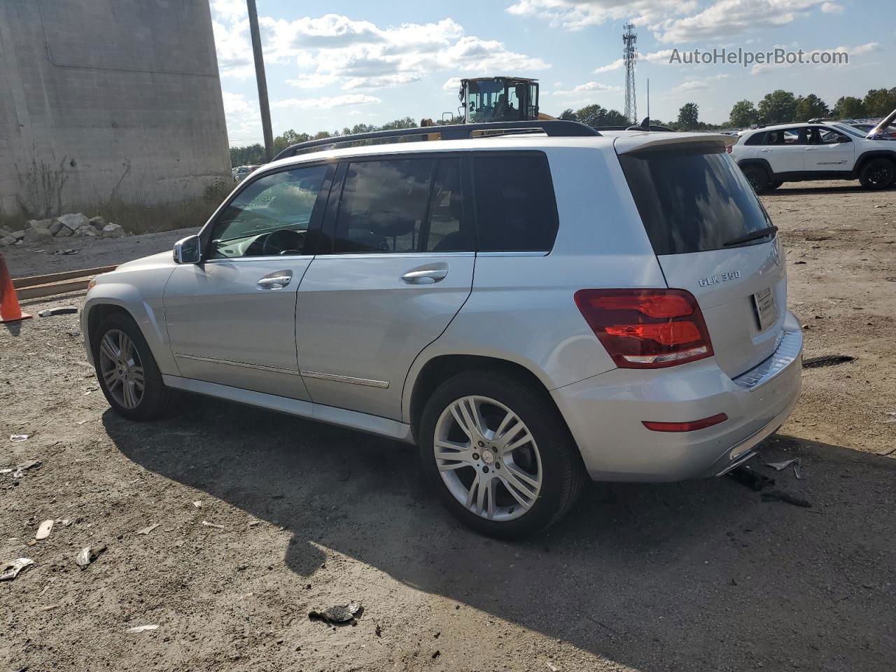 2013 Mercedes-benz Glk 350 4matic Silver vin: WDCGG8JB8DF896098