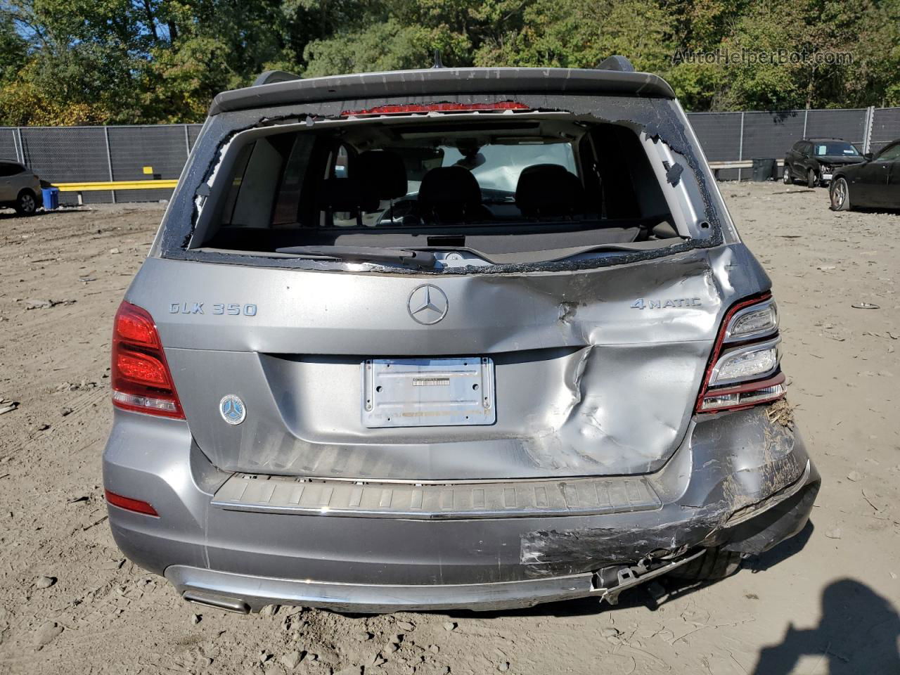 2013 Mercedes-benz Glk 350 4matic Silver vin: WDCGG8JB8DF951570