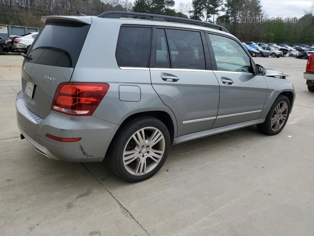 2013 Mercedes-benz Glk 350 4matic Gray vin: WDCGG8JB8DF954078