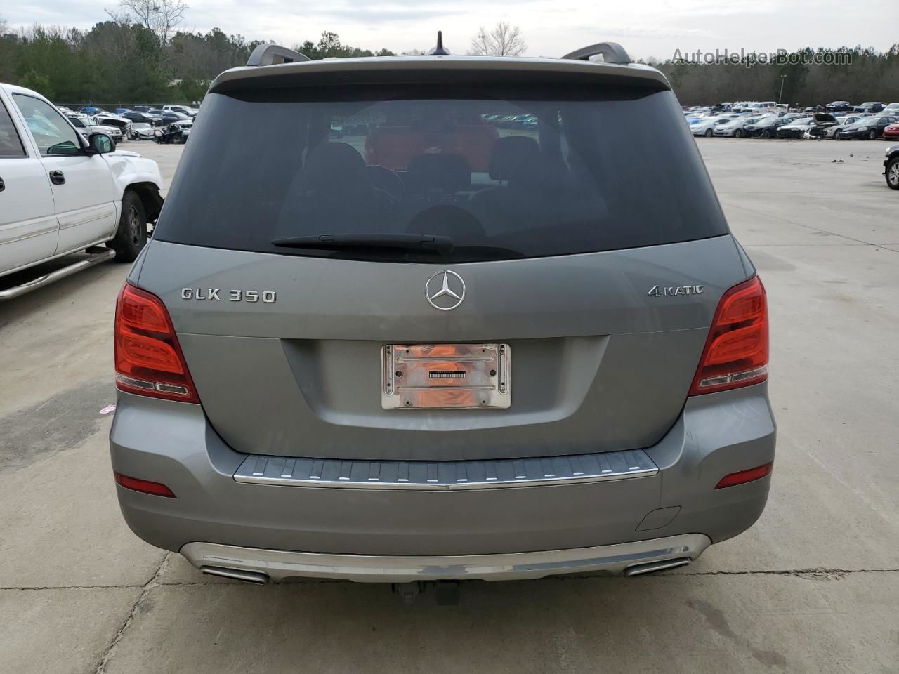 2013 Mercedes-benz Glk 350 4matic Gray vin: WDCGG8JB8DF954078