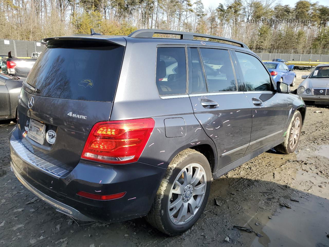 2013 Mercedes-benz Glk 350 4matic Gray vin: WDCGG8JB8DF962150