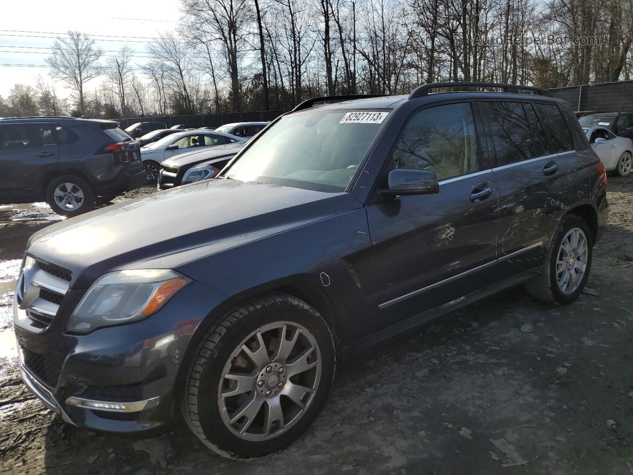 2013 Mercedes-benz Glk 350 4matic Gray vin: WDCGG8JB8DF962150