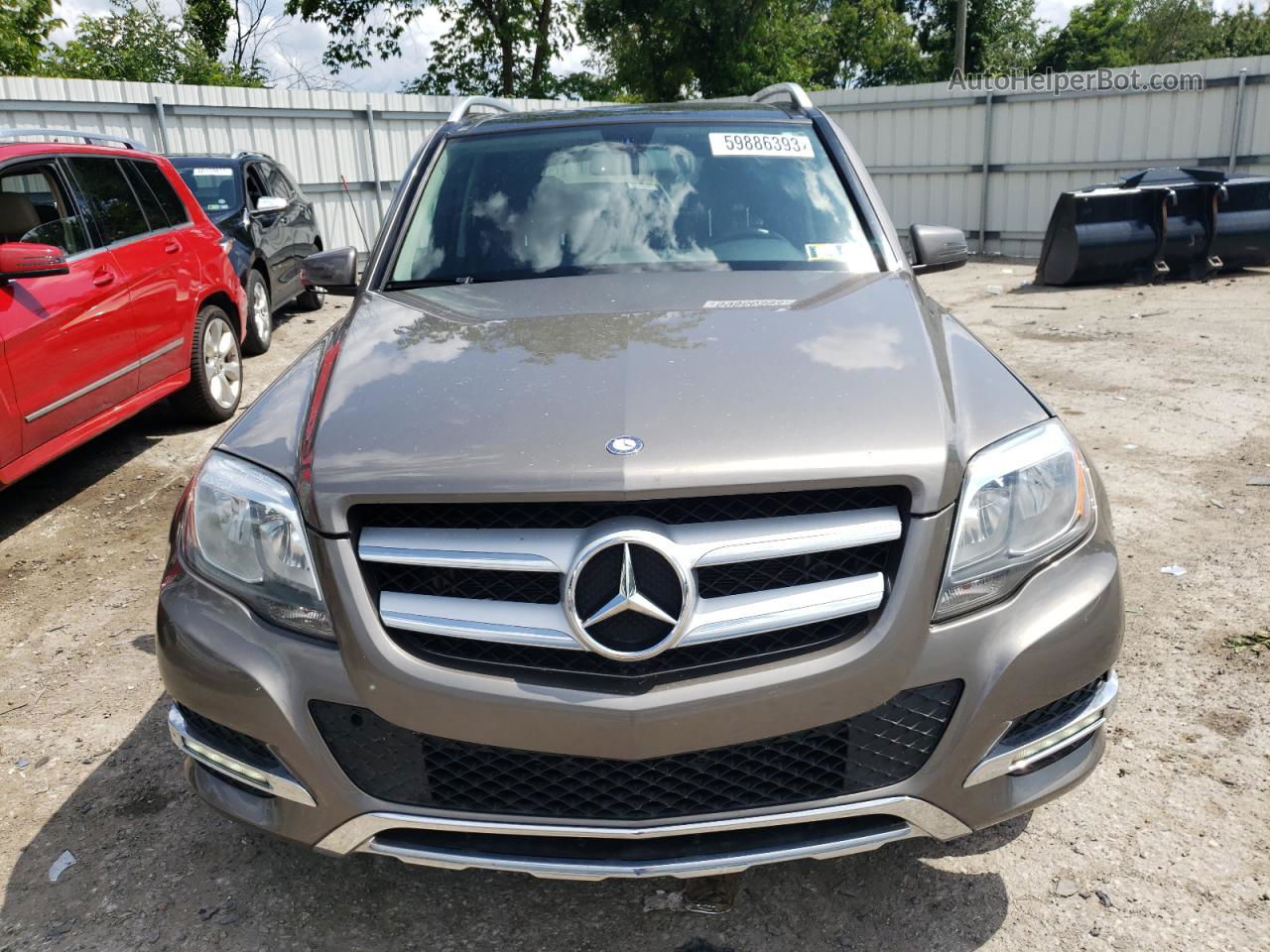 2013 Mercedes-benz Glk 350 4matic Коричневый vin: WDCGG8JB8DF968448