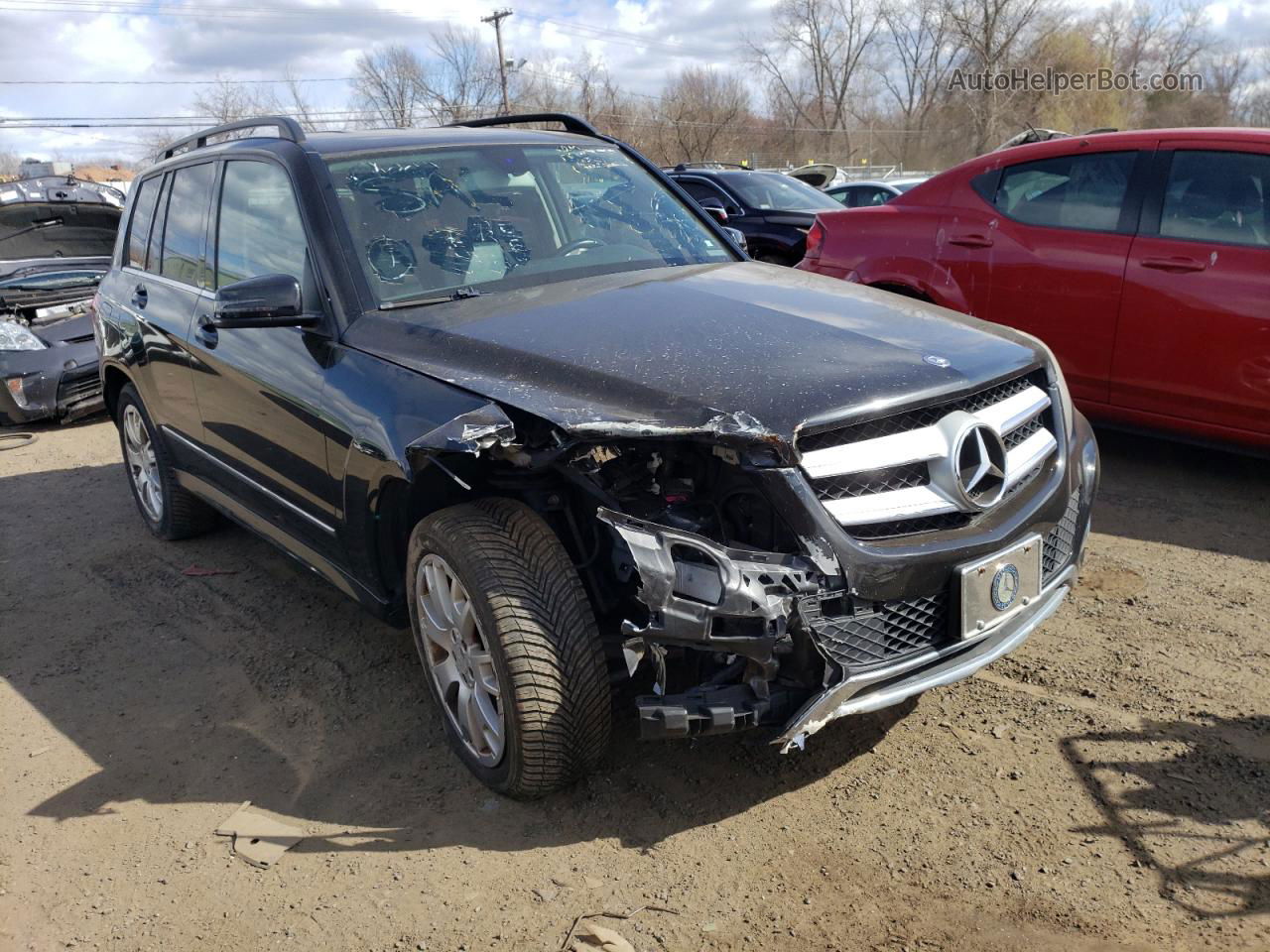 2013 Mercedes-benz Glk 350 4matic Black vin: WDCGG8JB8DF983533