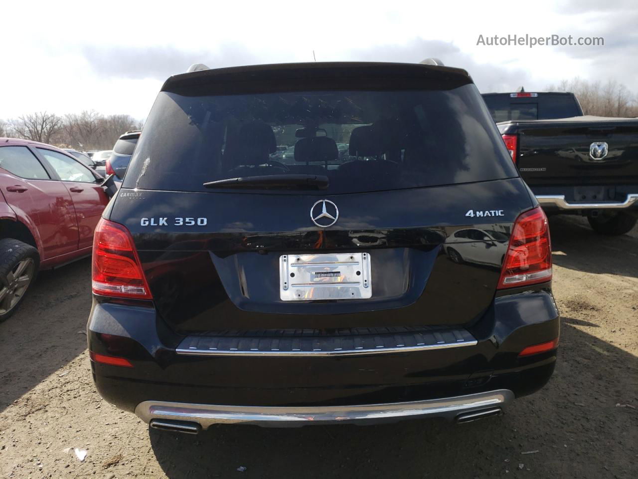 2013 Mercedes-benz Glk 350 4matic Black vin: WDCGG8JB8DF983533