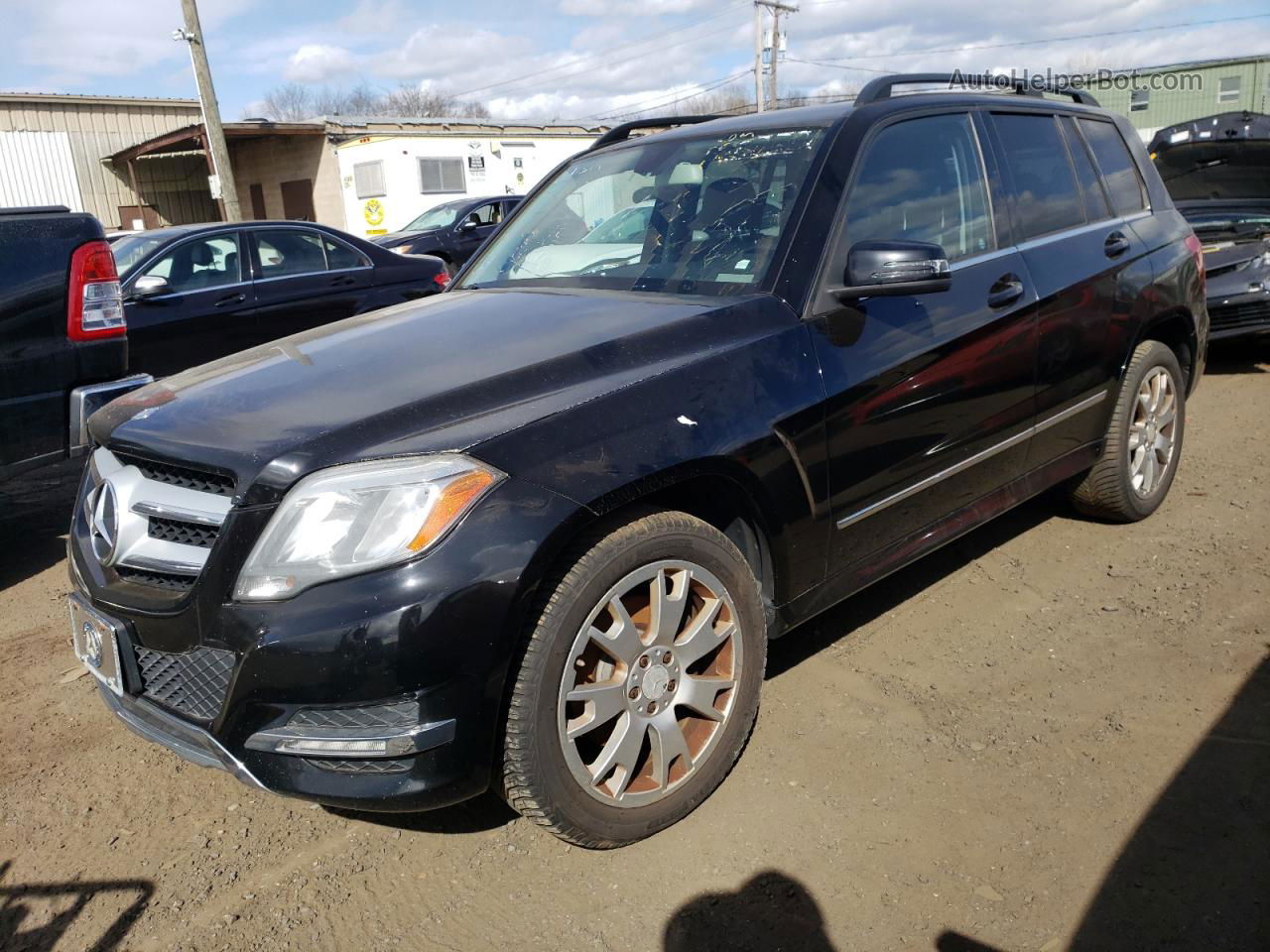 2013 Mercedes-benz Glk 350 4matic Black vin: WDCGG8JB8DF983533