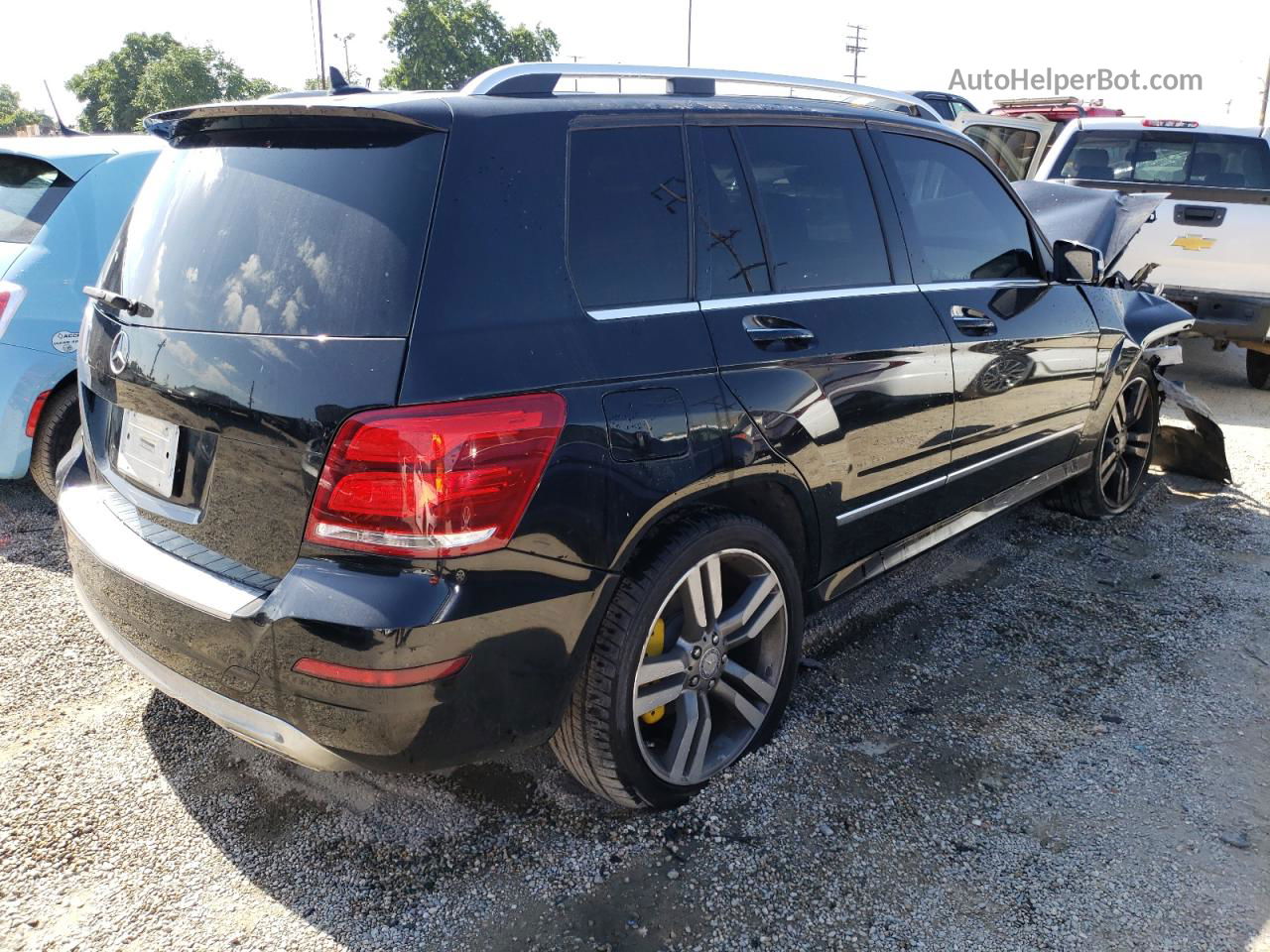 2013 Mercedes-benz Glk 350 4matic Black vin: WDCGG8JB8DG064576