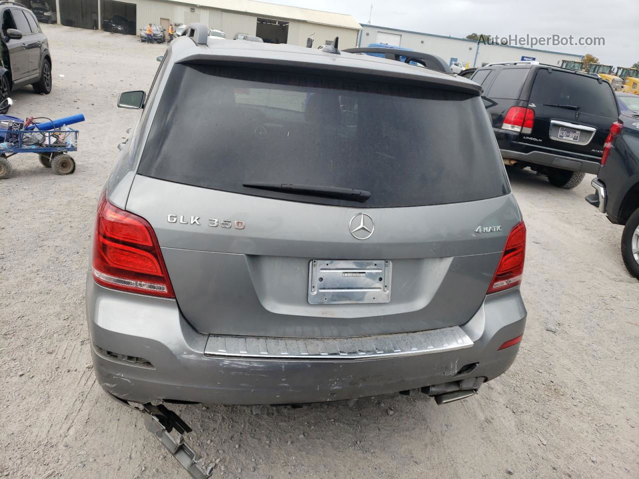 2013 Mercedes-benz Glk 350 4matic Silver vin: WDCGG8JB8DG071544