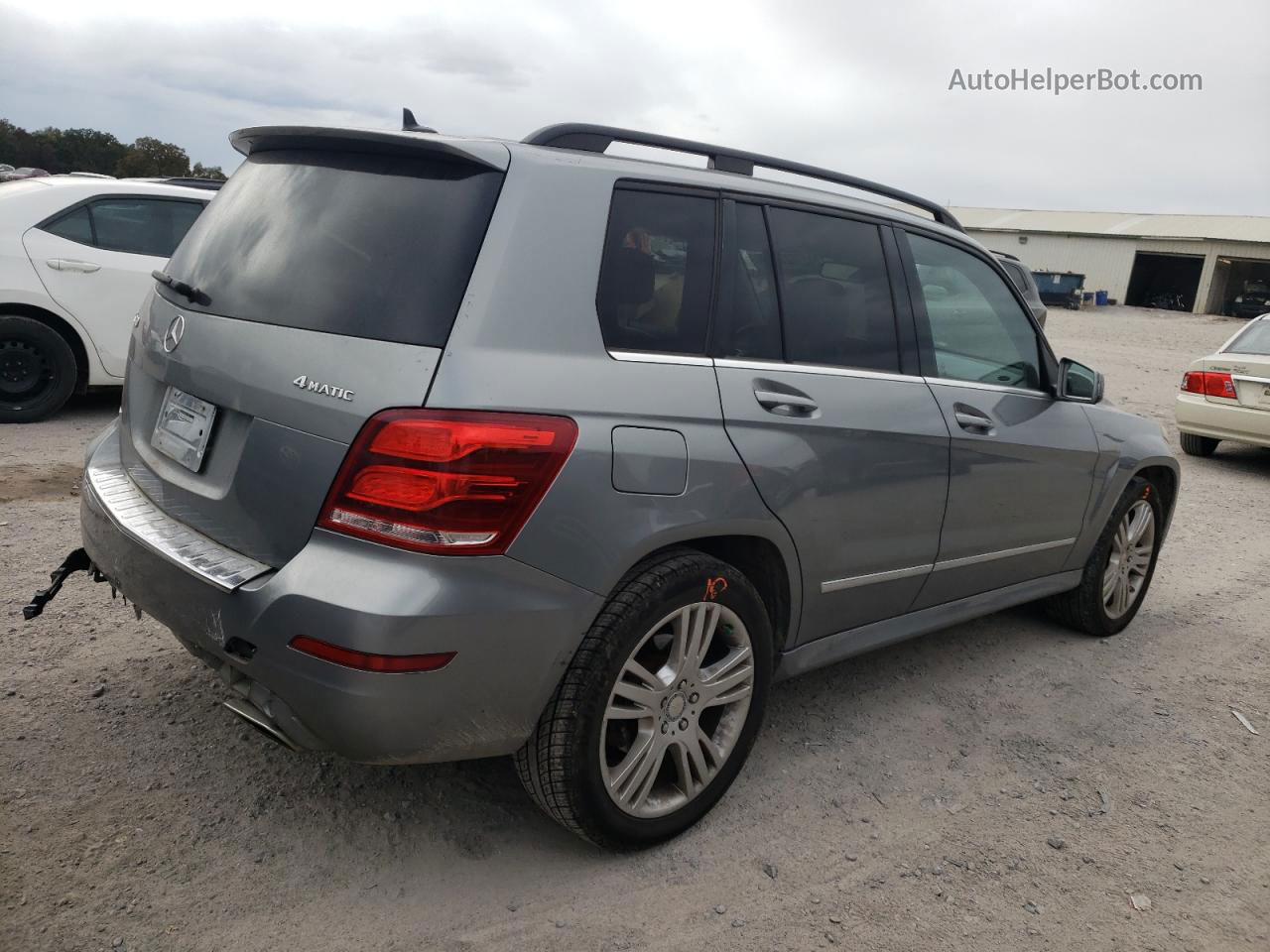 2013 Mercedes-benz Glk 350 4matic Silver vin: WDCGG8JB8DG071544