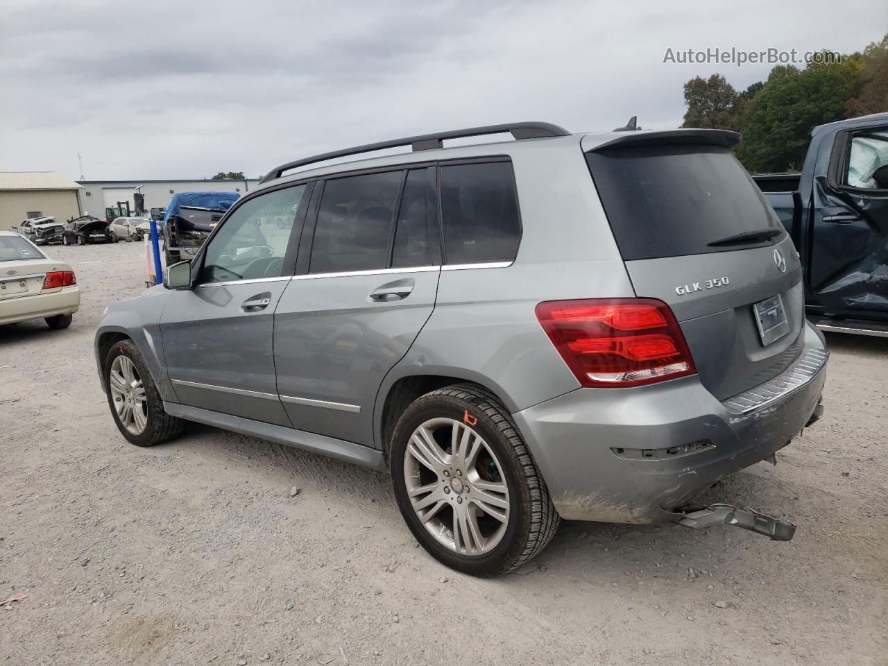 2013 Mercedes-benz Glk 350 4matic Серебряный vin: WDCGG8JB8DG071544