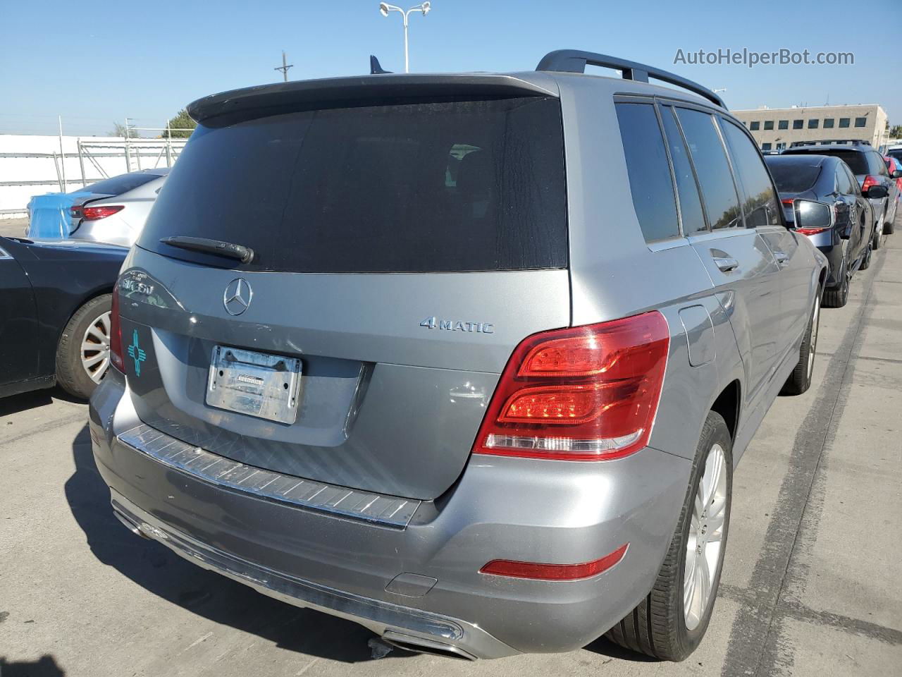 2013 Mercedes-benz Glk 350 4matic Silver vin: WDCGG8JB8DG108530