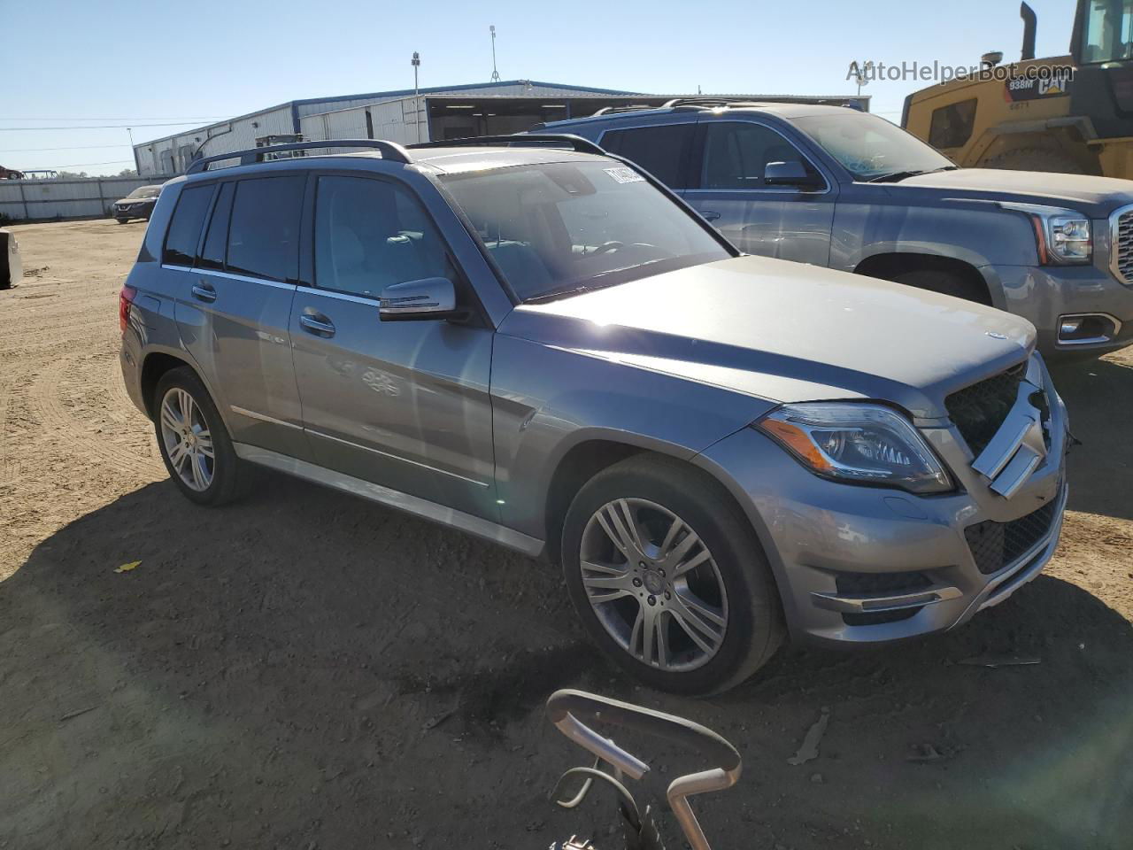 2013 Mercedes-benz Glk 350 4matic Gray vin: WDCGG8JB8DG119303