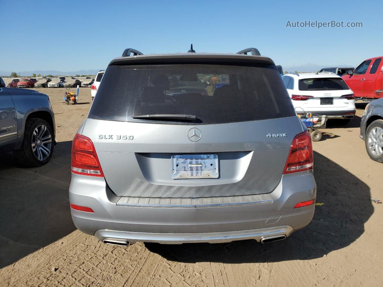 2013 Mercedes-benz Glk 350 4matic Gray vin: WDCGG8JB8DG119303